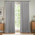 Lila Blockout Pleated Curtains