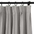 Lila Blockout Pleated Curtains