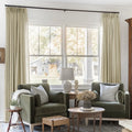 Liz Linen Pleated Curtains