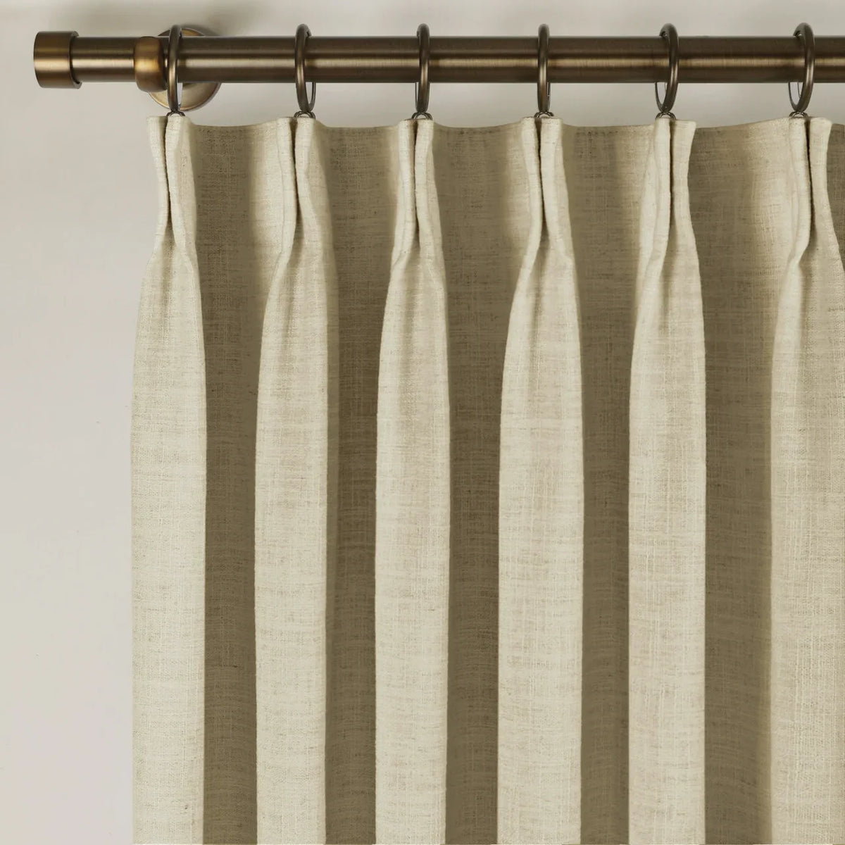 Liz Linen Pleated Curtains