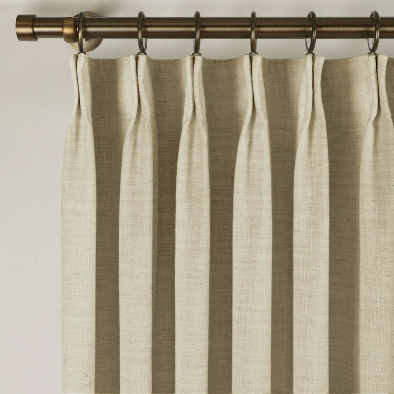 Liz Linen Pleated Curtains