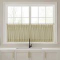 Custom Cafe Curtains Pleated