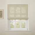Liz Linen Flat Roman Blind Cord Lift