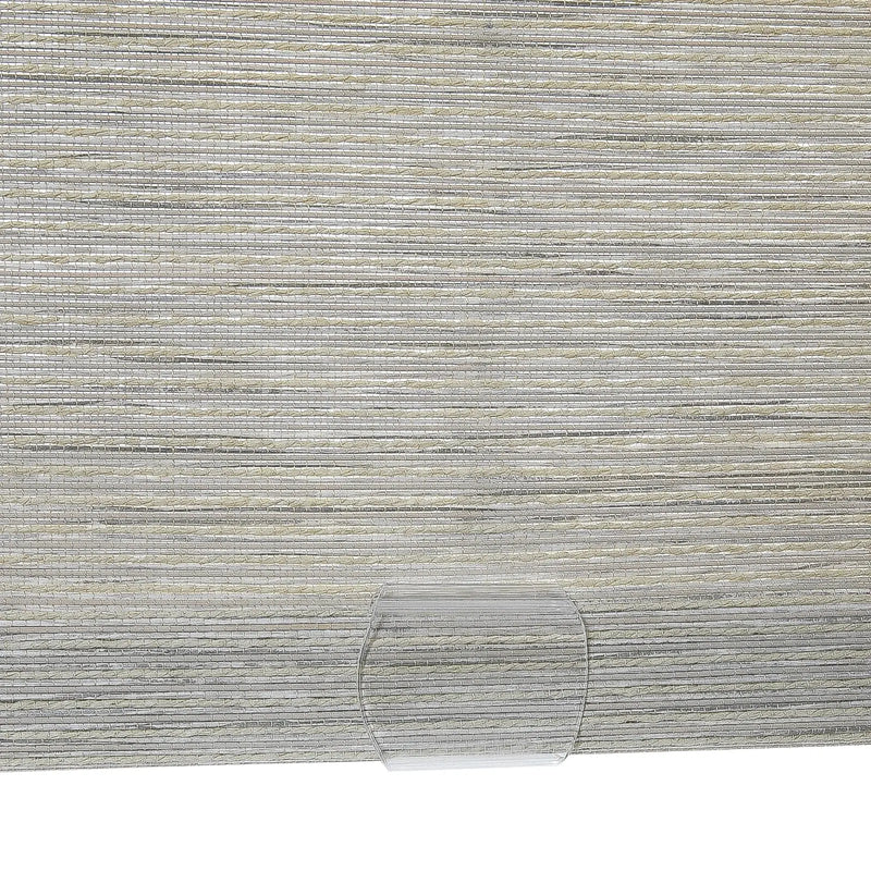 Rae Natural Ramie Flax Woven Wood Blinds - Series C