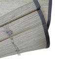 Rae Natural Ramie Flax Woven Wood Blinds - Series C