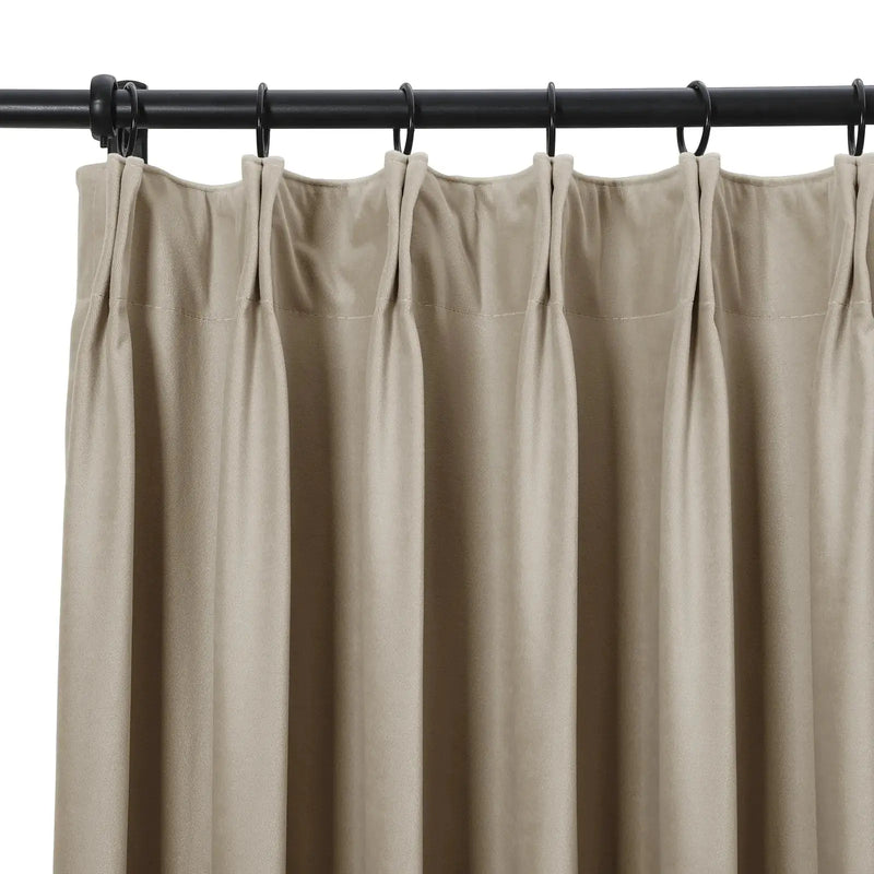 Tavis Premium Velvet Pleated Curtain