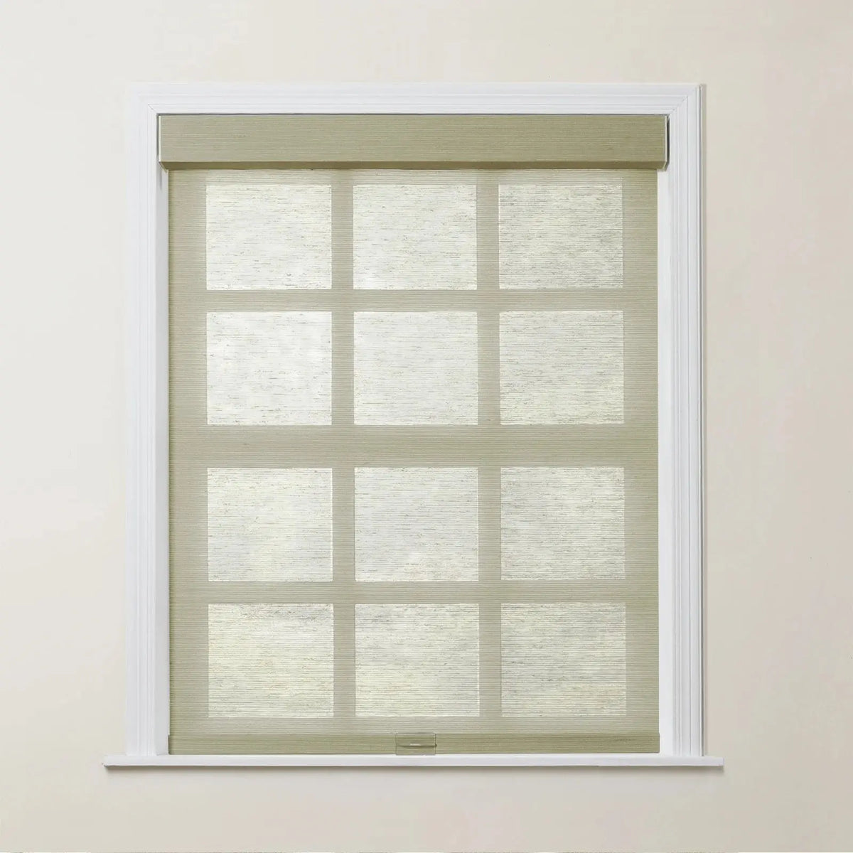 Rae Natural Jute Woven Wood Roller Blinds Cordless