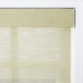 Rae Natural Jute Woven Wood Roller Blinds Cordless