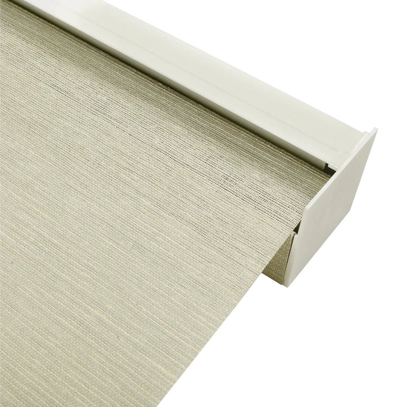Rae Natural Jute Woven Wood Roller Blinds Cordless
