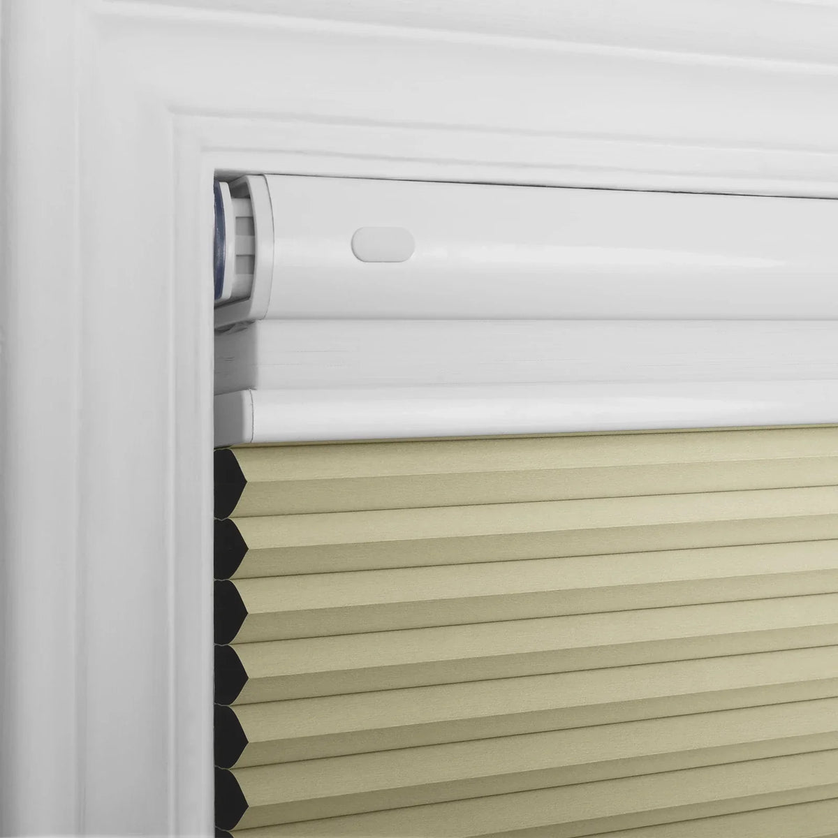 Aura No-Drill Day Night Blockout Cellular Window Blinds Cordless