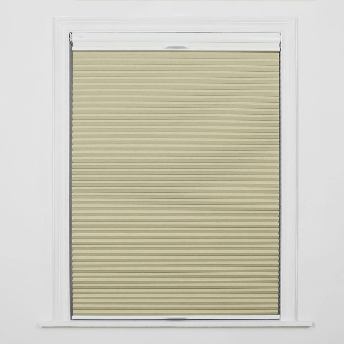 Aura No-Drill Day Night Blockout Cellular Window Blinds Cordless