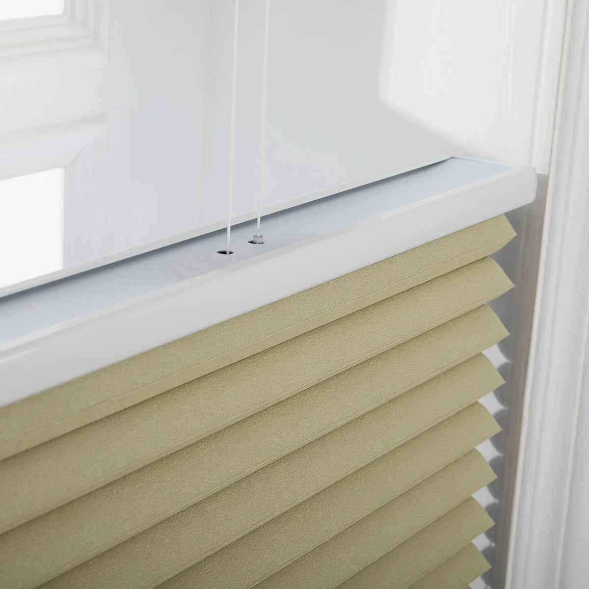 Aura No-Drill Top Down Bottom Up Blockout Cellular Window Blinds Cordless