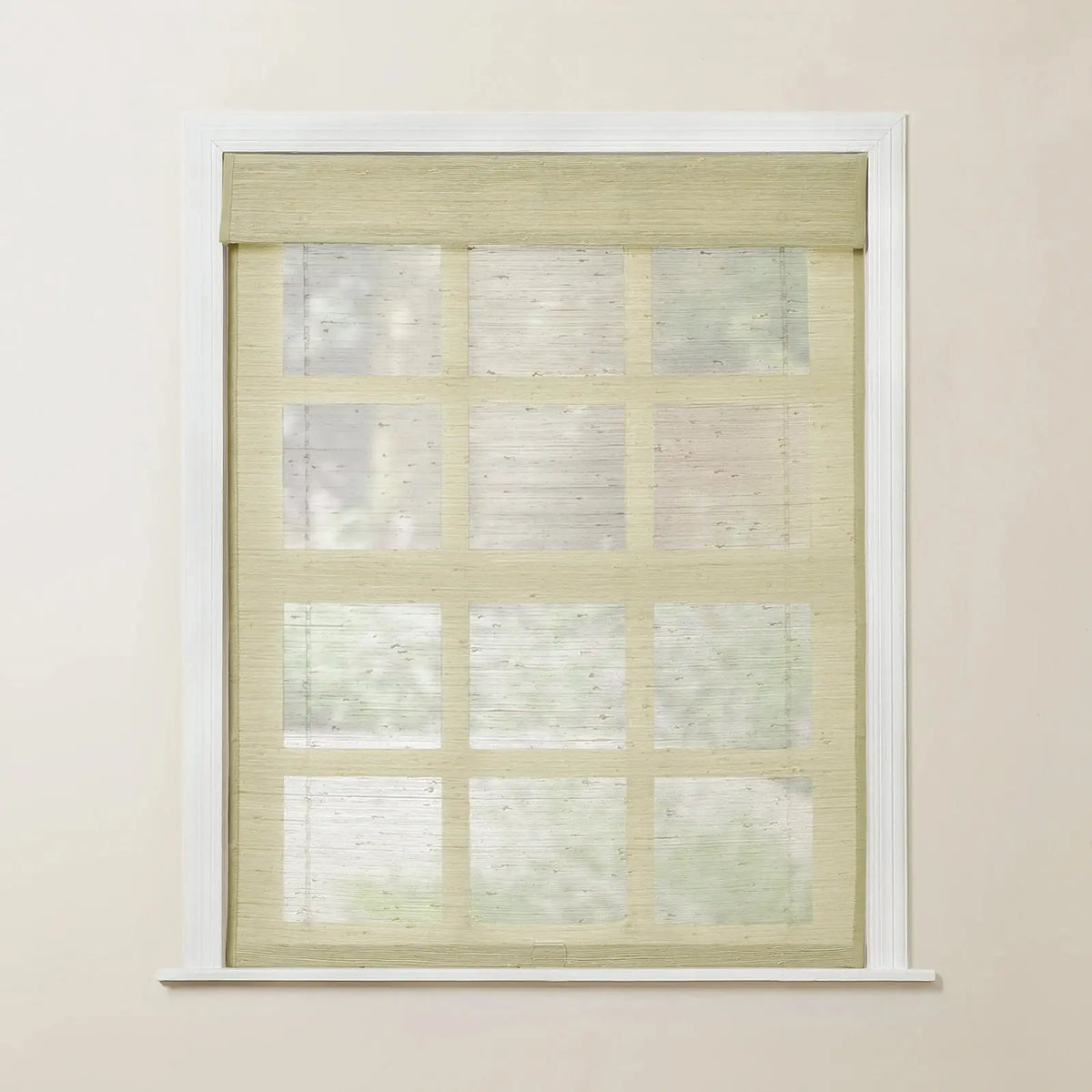 Rae Natural Ramie Bamboo Woven Blinds - Series P