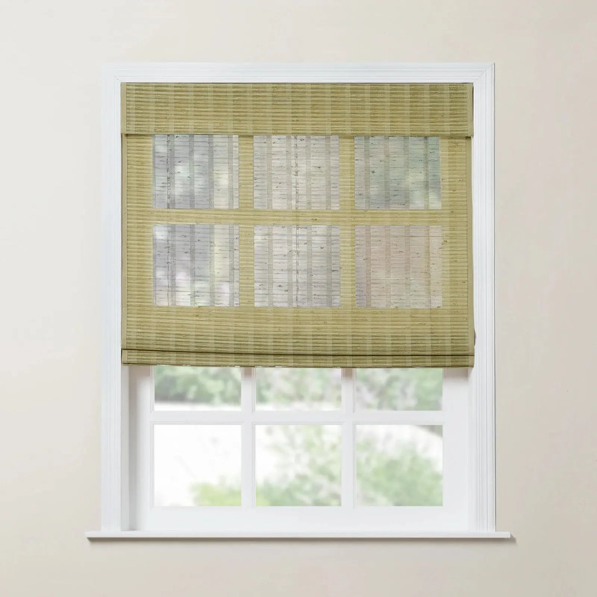 Rae Natural Ramie Bamboo Woven Blinds - Series P