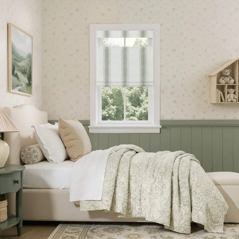 Top Down Bottom Up Roman Blind Cordless