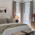 Smart Motorised Plain Roman Blind Cordless