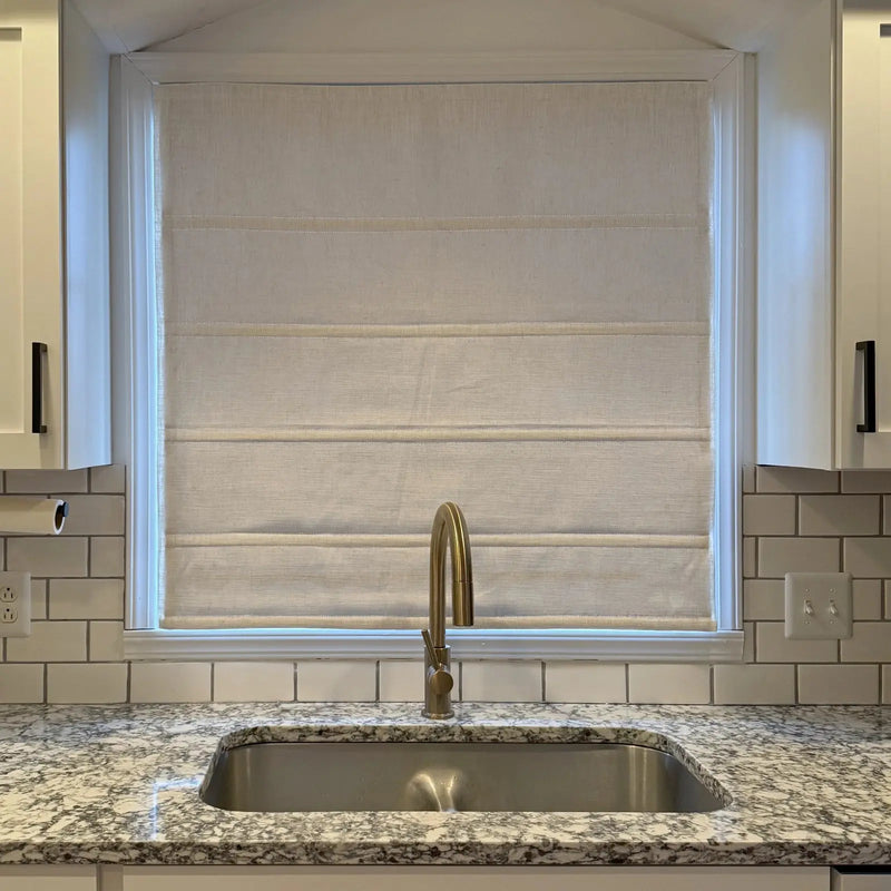 Liz Linen Roman Blind Cordless