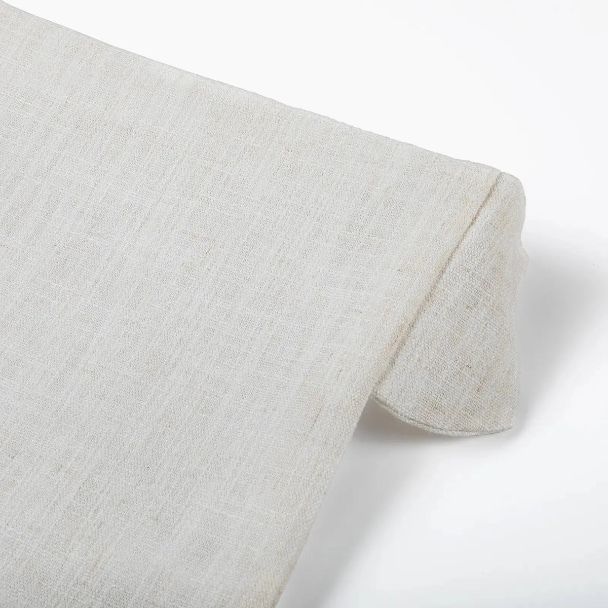 Liz Linen Roman Blind in Wooden Headrail Cordless