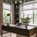 Liz Linen Roman Blind Cordless