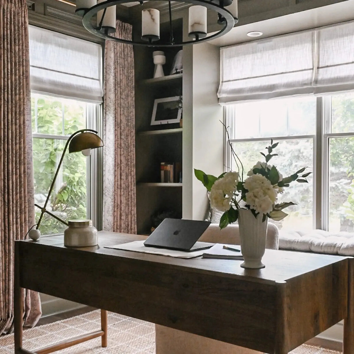 Liz Linen Roman Blind Cordless