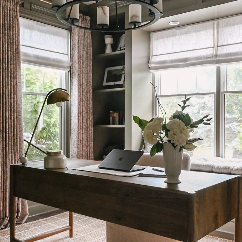 Liz Linen Roman Blind Cordless