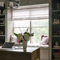 Smart Motorised Plain Roman Blind Cordless