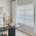 Smart Motorised Plain Roman Blind Cordless