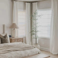Smart Motorised Plain Roman Blind Cordless