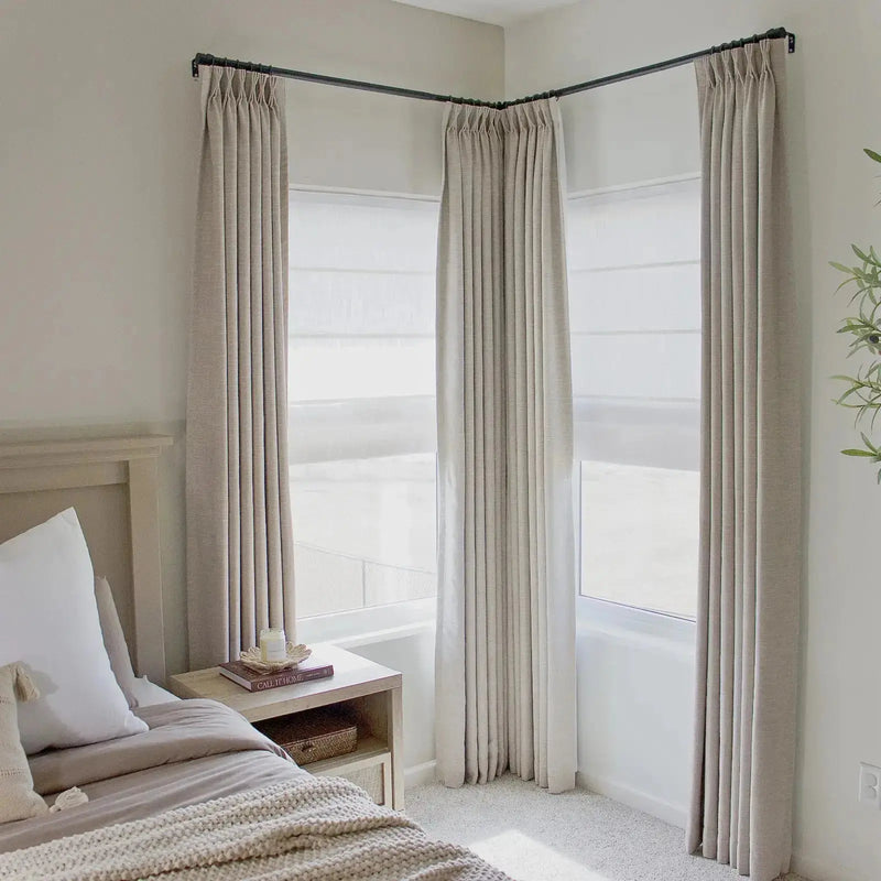 Liz Linen Roman Blind Cordless