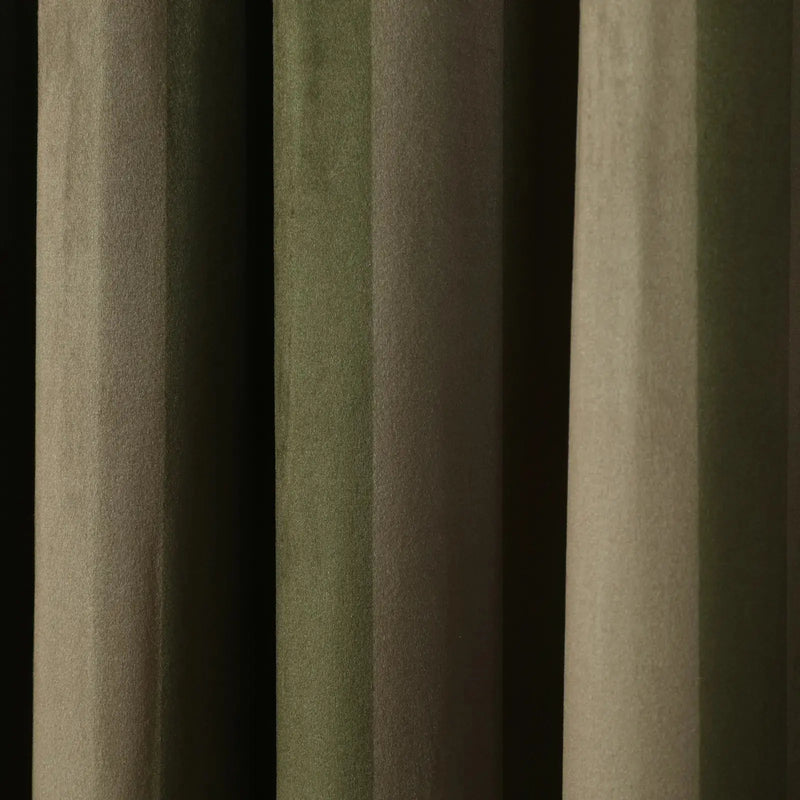 Amy Switzer x TWOPAGES Modern Luxe Velvet Pleated Curtains