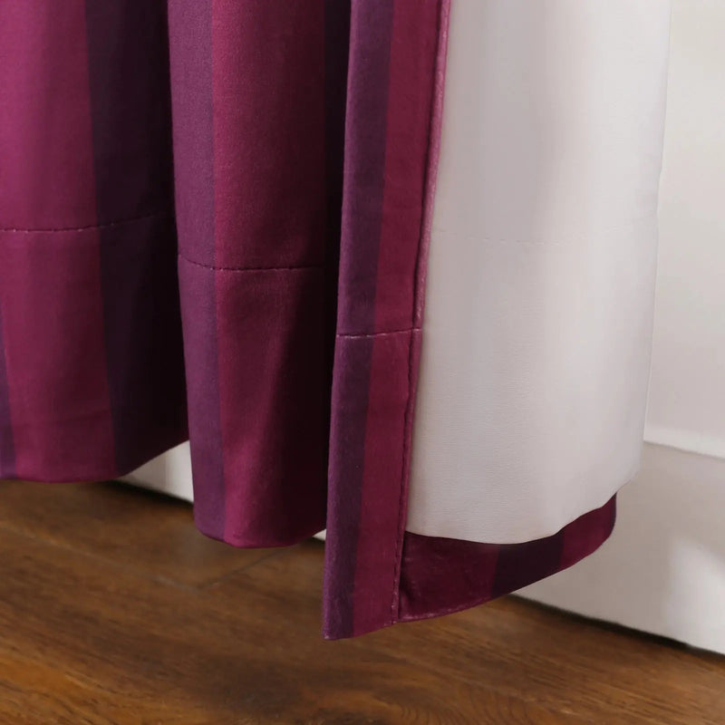 Amy Switzer x TWOPAGES Modern Luxe Velvet Pleated Curtains