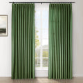 Amy Switzer x TWOPAGES Modern Luxe Velvet Pleated Curtains