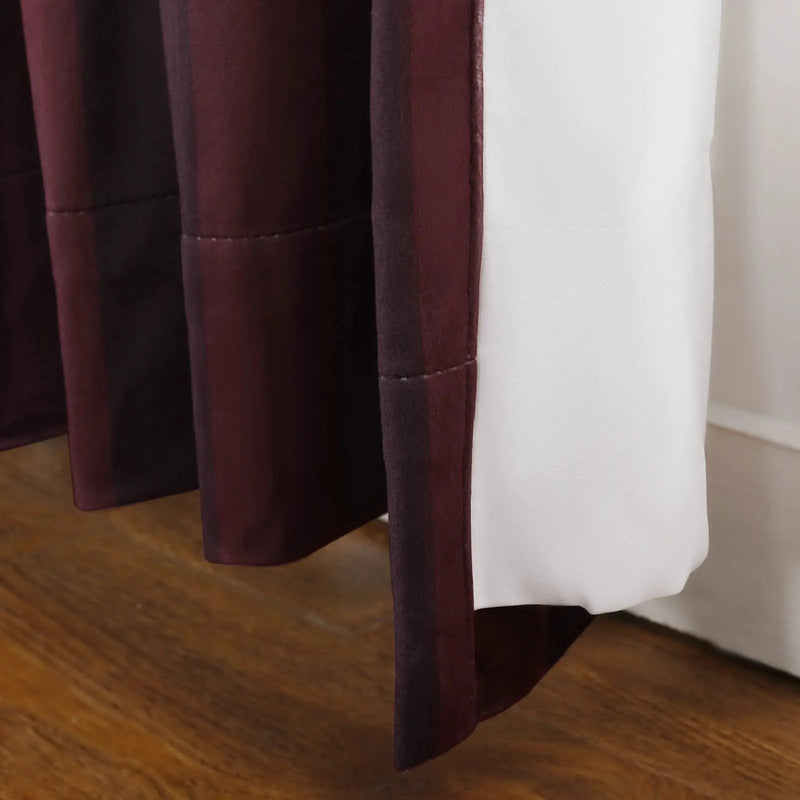 Amy Switzer x TWOPAGES Modern Luxe Velvet Pleated Curtains