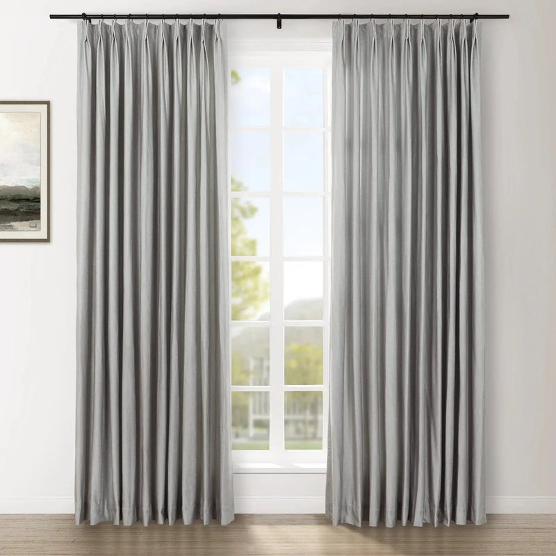 Amy Switzer x TWOPAGES Modern Luxe Velvet Pleated Curtains