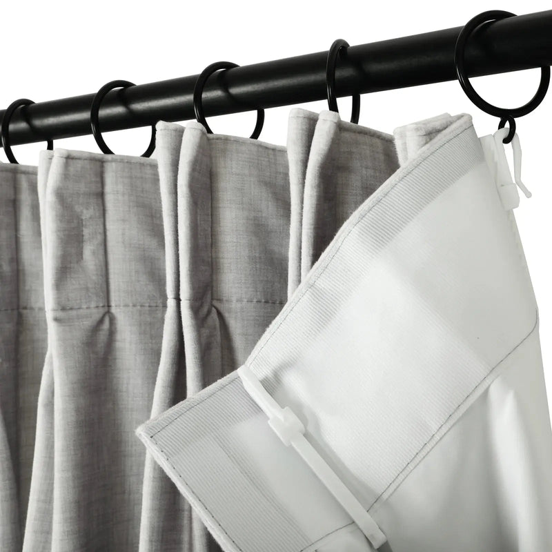 Amy Switzer x TWOPAGES Modern Luxe Velvet Pleated Curtains