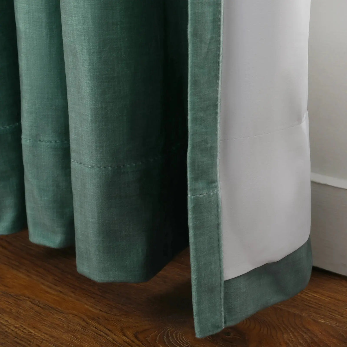 Amy Switzer x TWOPAGES Modern Luxe Velvet Pleated Curtains
