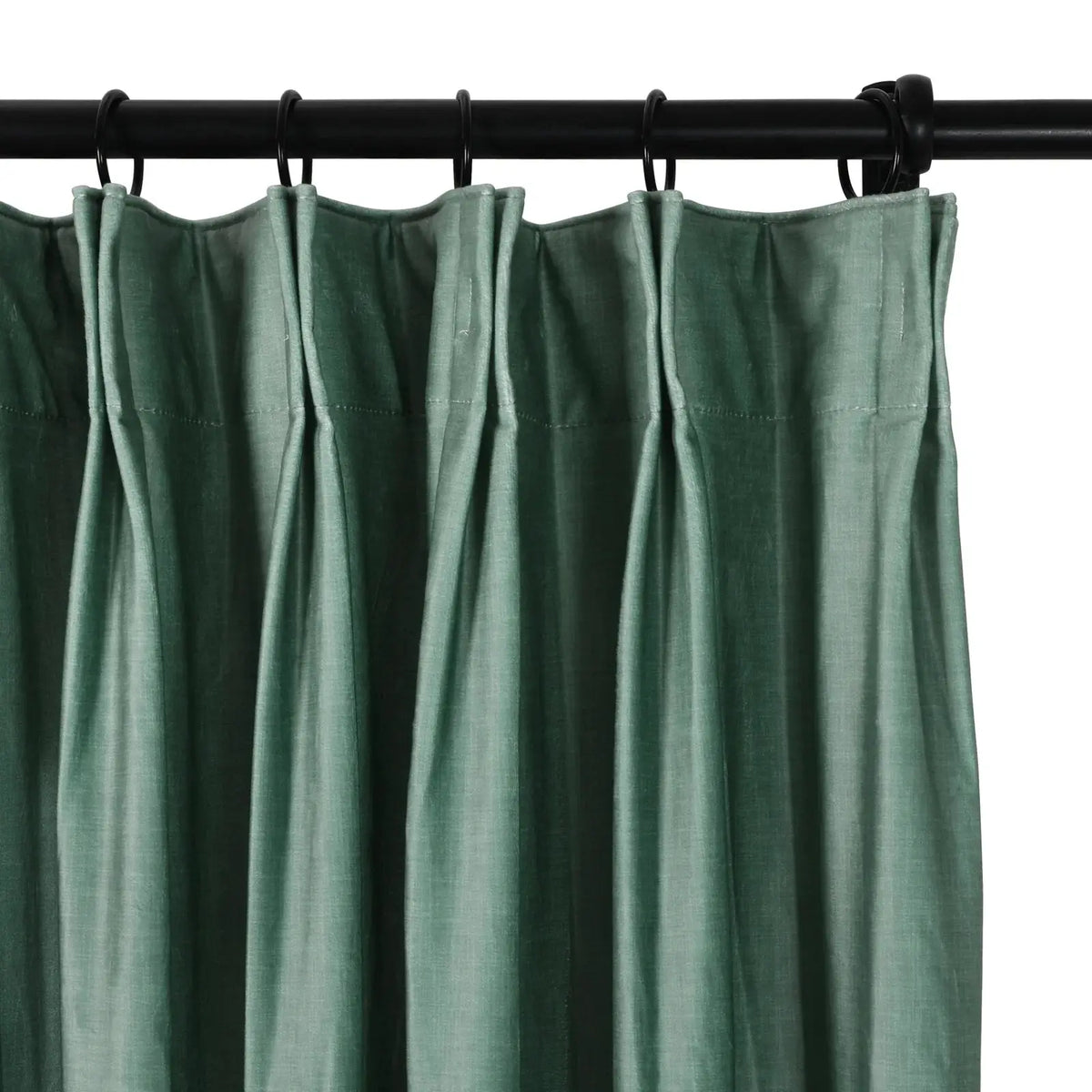 Amy Switzer x TWOPAGES Modern Luxe Velvet Pleated Curtains