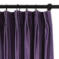 Amy Switzer x TWOPAGES Modern Luxe Velvet Pleated Curtains
