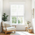 Alvin Motorised Sheer Roman Blind