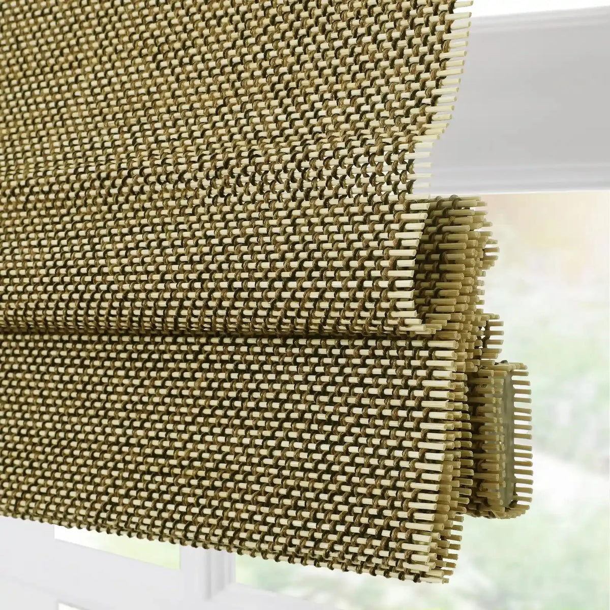 Rae Natural Ramie Bamboo Woven Blinds - Series P