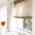 Rae Natural Ramie Jute Woven Wood Blinds - Series D