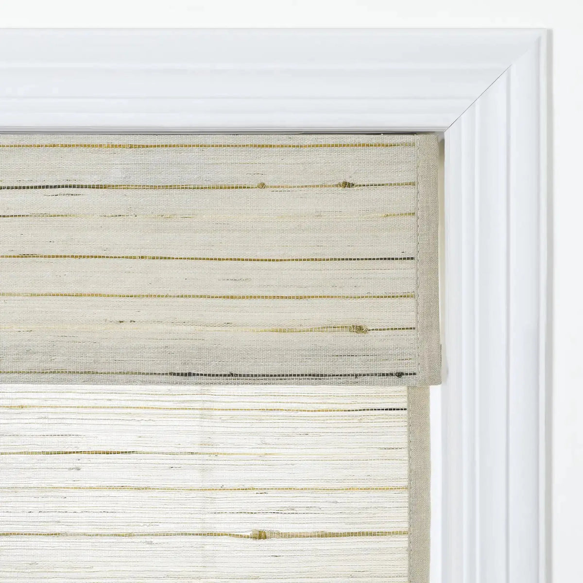 Rae Natural Ramie Jute Woven Wood Blinds - Series D