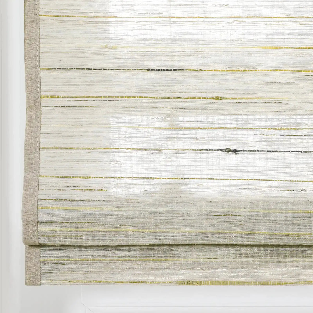 Rae Natural Ramie Jute Woven Wood Blinds - Series D