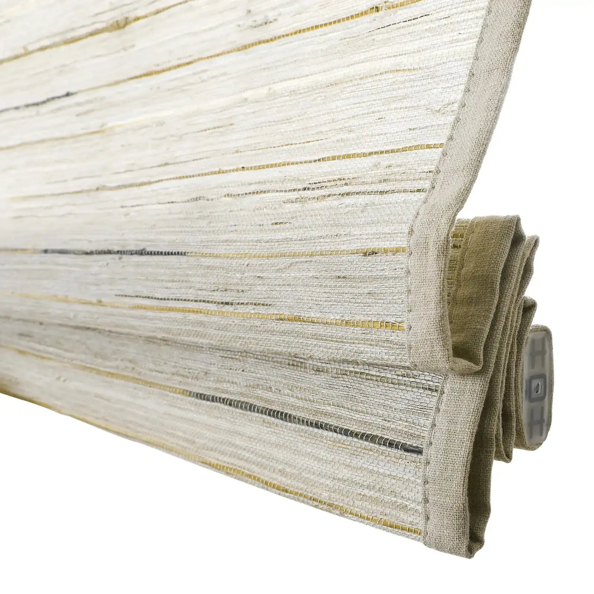 Rae Natural Ramie Jute Woven Wood Blinds - Series D