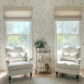 Lay Natural Paper Bamboo Woven Blind - Marble White