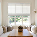 Lay Natural Paper Bamboo Woven Blind - Marble White