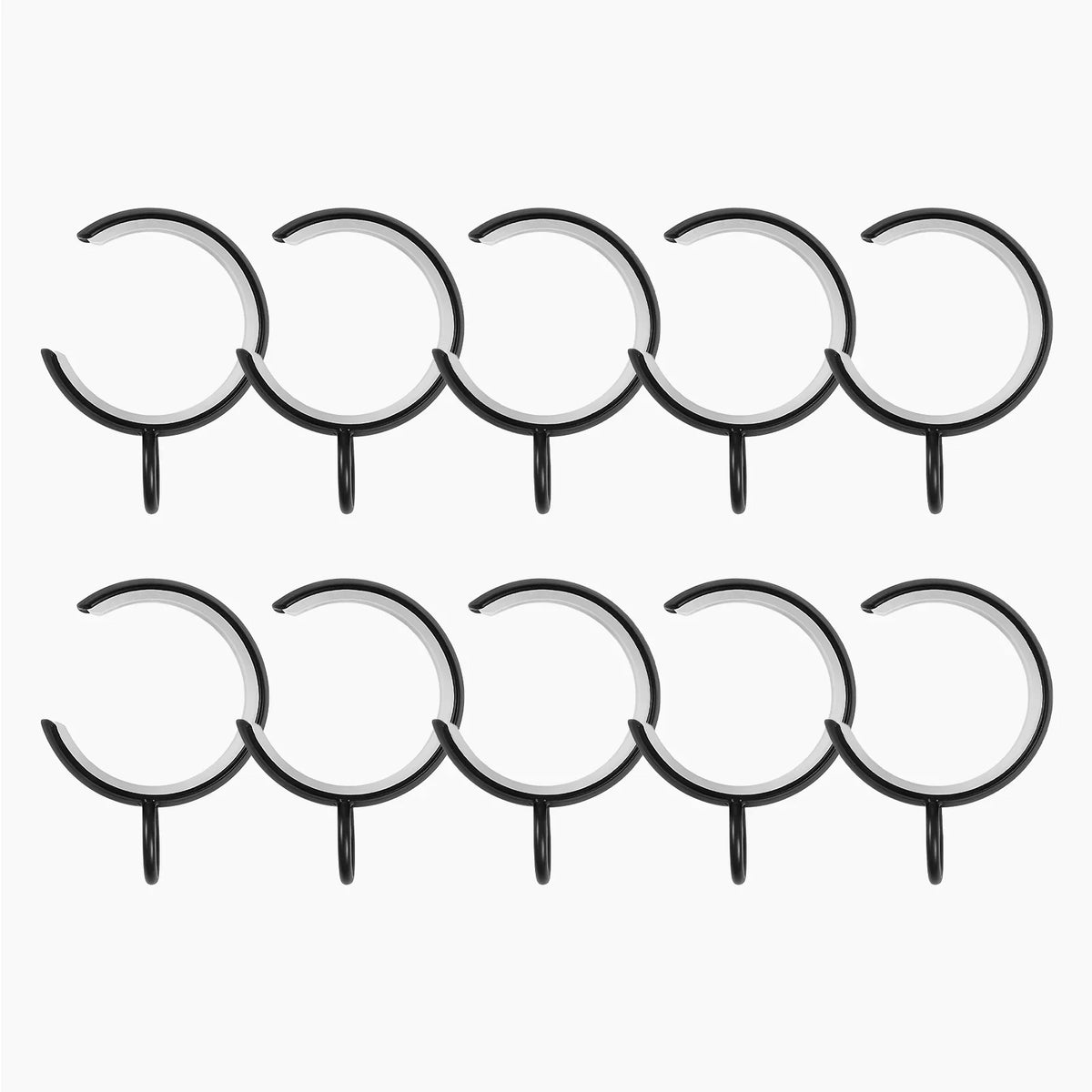 Vengo Quiet-Glide C-Loop Rings (Pack of 10)