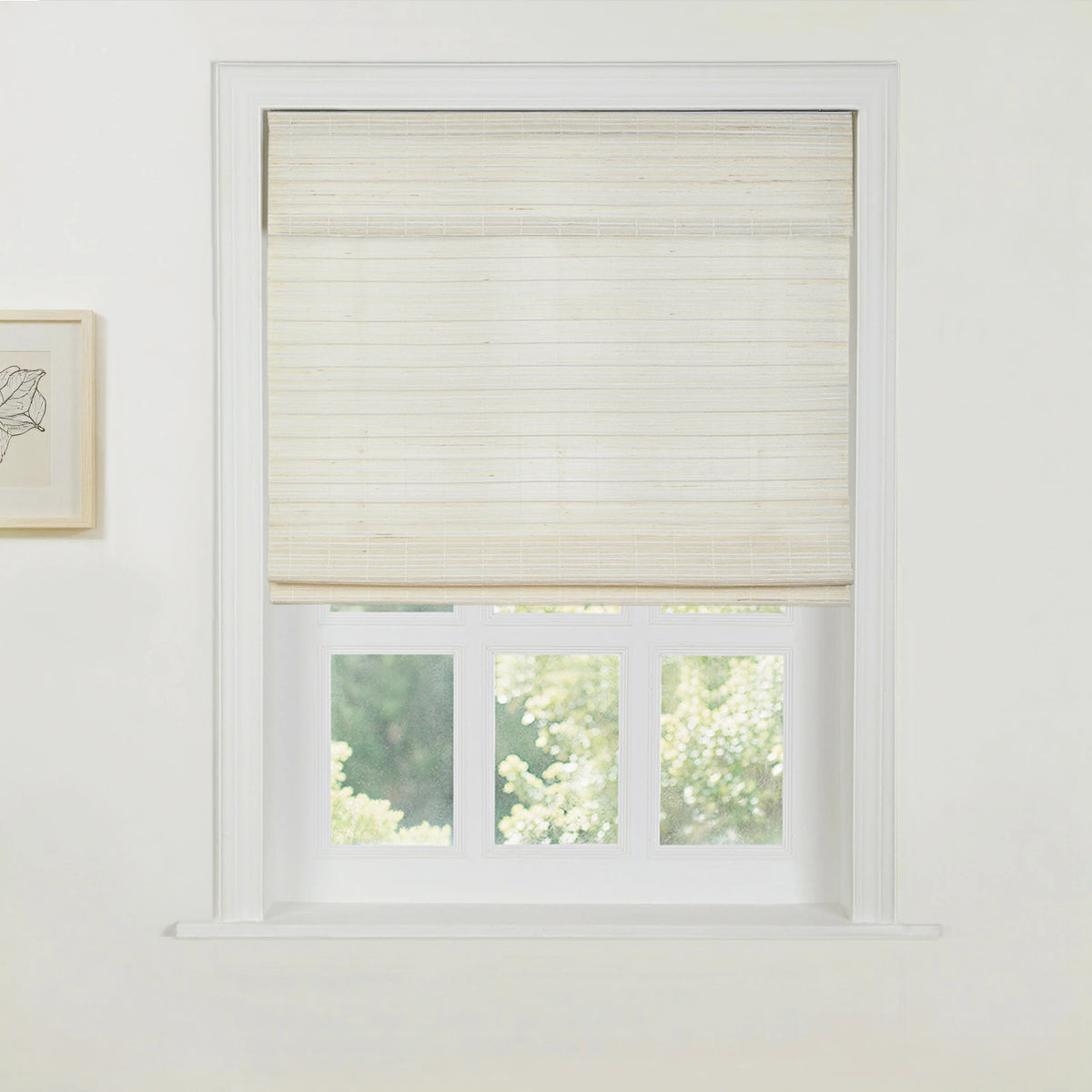 Rae Natural Ramie Jute Woven Wood Shades - Series W