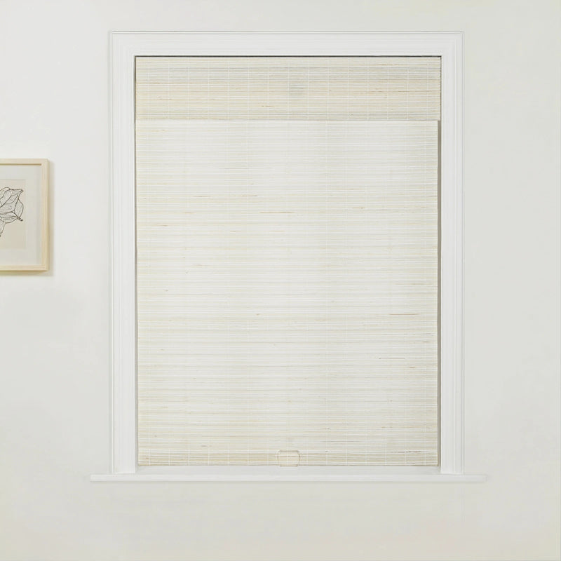 Rae Natural Ramie Jute Woven Wood Shades - Series W
