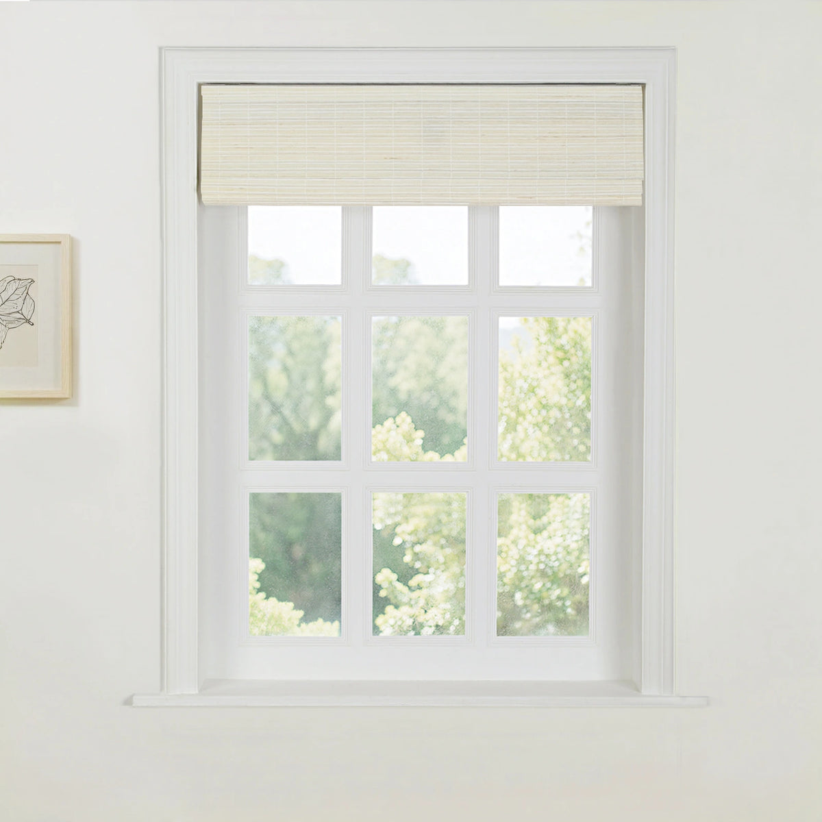 Rae Natural Ramie Jute Woven Wood Shades - Series W